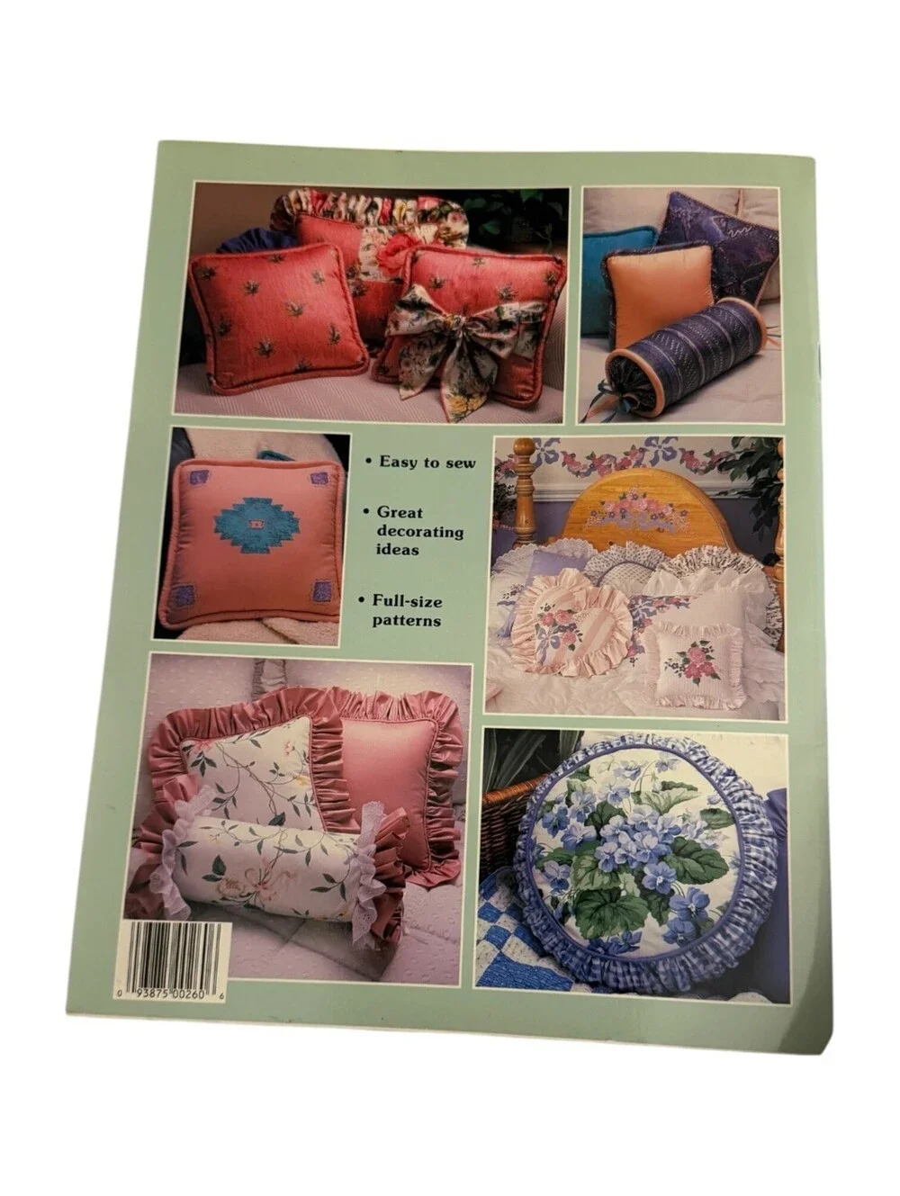 Decorator Pillows Sewing Pattern Book GP-533 Instructions for sewing pillows